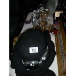 A mixed lot of mid 20th century hats, bags, shoes etc.