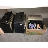 A quantity of LP records including Acker Bilk, Perry Como, Andrew Sisters & Shirley Bassey etc.