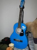 A 6 string guitar,