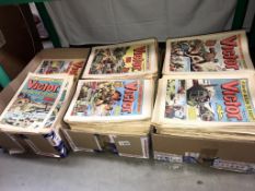 An excellent collection of 1970's Victor comics - most in very good condition (approximately 500