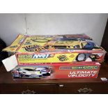 A Micro Scalextric Ultimate Velocity & MR1 turbo power racing sets