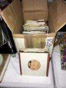 Approximately 125 x 45rpm records including Shawaddywaddy, Tina Turner,