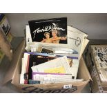 A box of 1960's ephemera including Theatre programmes, tourist guide & maps etc.