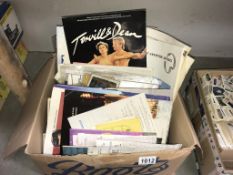 A box of 1960's ephemera including Theatre programmes, tourist guide & maps etc.