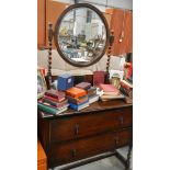 A good oak dressing table.