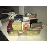 Approximately 18 packs of vintage playing cards including novelty & Lexicon etc.