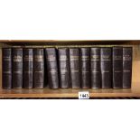 12 volumes of Dickens books
