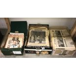 A quantity of old illustrated London News etc.