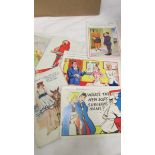 A good collection of humorous postcards including Mabel Lucy Attwell.