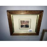 A framed & glazed early 20th century British school watercolour,