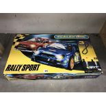 A Scalextric Rally Sport WRC Mitsubishi & Subaru (looks complete but is untested)