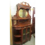 An Edwardian mahogany chiffioniere.