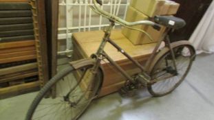 A 1940's 'Hopper' bicycle for restoration.