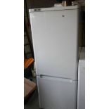 A Zanussi fridge freezer.