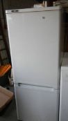 A Zanussi fridge freezer.