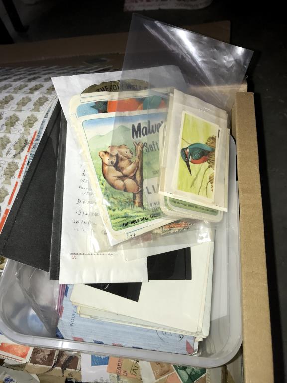 A box of kiloware stamps including unsorted & sheets - Image 2 of 4