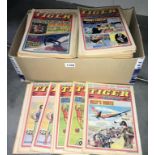 An excellent collection of 1970's Tiger & Scorcher comics (approximately 160 comics)
