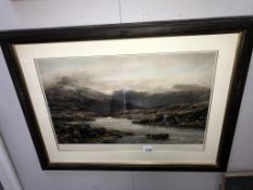 A framed & glazed Douglas Adams, Scottish, 1853 - 1920, an artist antique print 1892,