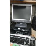 A Yundow computer monitor, Epsom printer etc.