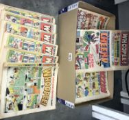 A collection of 1970's Whizzer & Chips & Whoopee comics (approximately 100 comics)