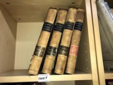 4 bound volumes of Sharpe's London magazines