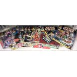 A collection of approximately 58 comics including approx 22 Star Wars weekly etc.