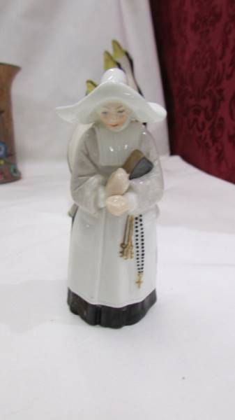 A Carlton ware vase, A Royal Worcester Nun candle snuffer, - Image 3 of 7