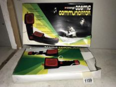 A boxed Corgi cosmic communicator set