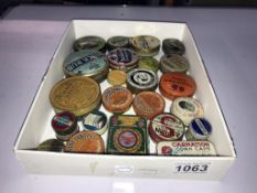 A good selections of vintage tins