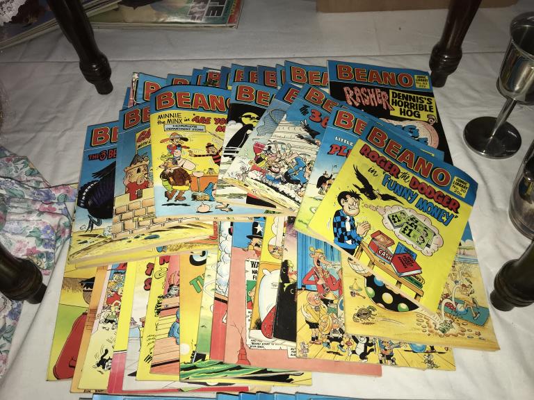 A good quantity of 1980's Beano comic library magazines - Image 3 of 3