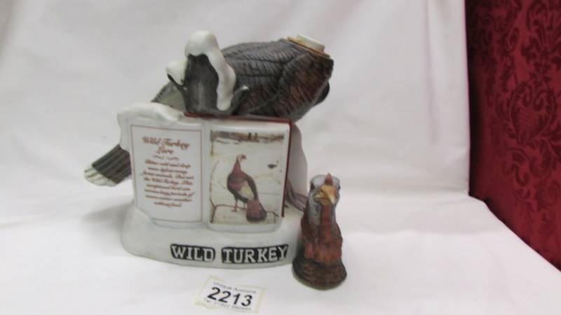 A "Wild Turkey" Whisky Decanter, (no contents. - Image 3 of 4