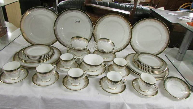 Approximately 40 pieces of Grafton china tea and dinnerware. (collect only).