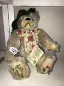 A Max Herman 'The Happy Wanderer' teddy bear No 561 ****Condition report**** In good