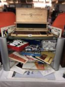 A good lot of new artist materials including Rembrant professional cased pencils, etc.