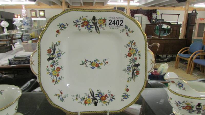 39 pieces of Aynsley bird decorated tea ware. (collect only). - Image 2 of 4