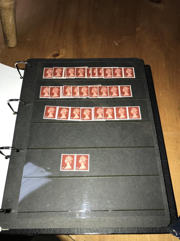 6 stamp stock books and 1 stamp album of GB stamps - Image 2 of 18