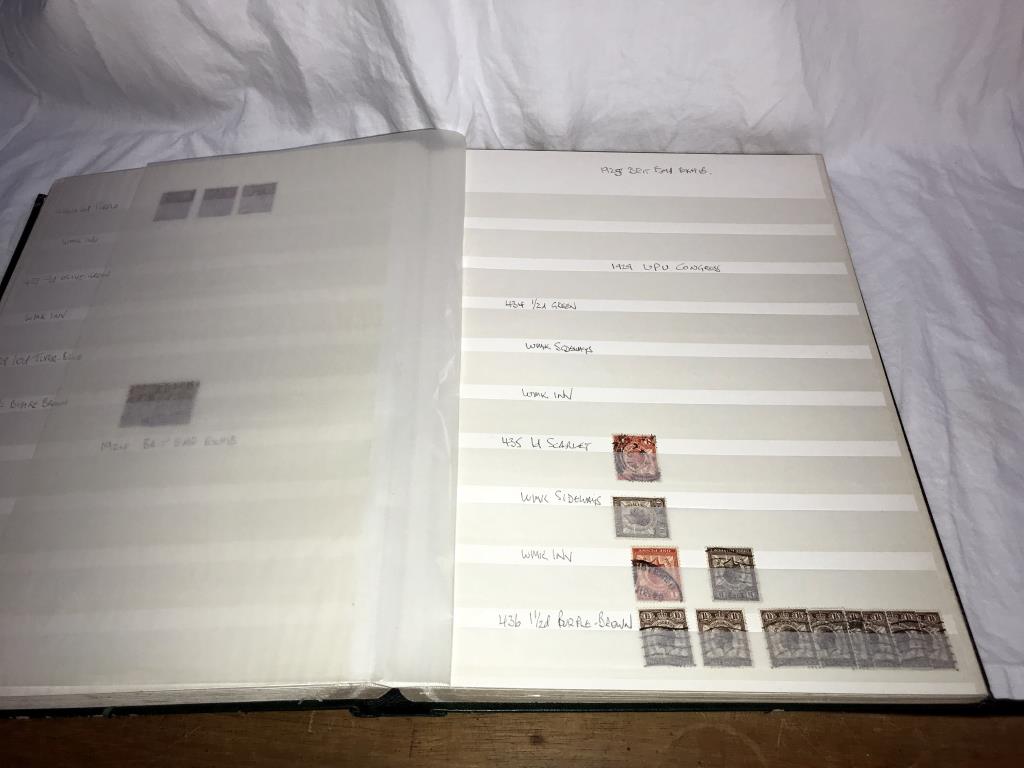 2 stock books of GB stamps and 1 empty folder - Image 10 of 12