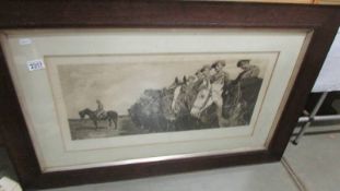 Lucy Kemp Welch (1869-1958) Early 20th century photogravure print entitled ‘Sons of England’ (Boer