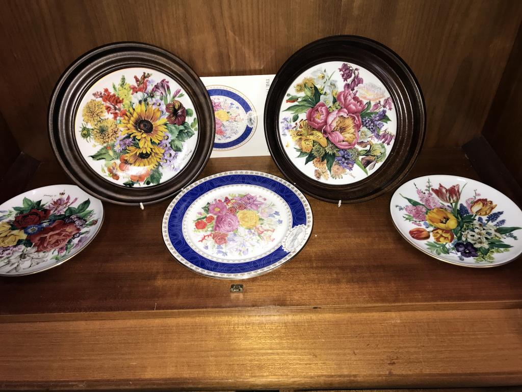 A good selection of floral collectors/cabinet plates - Image 4 of 4