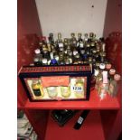 A good selection of alcohol miniatures