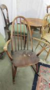 An Ercol rocking chair. (Collect only).