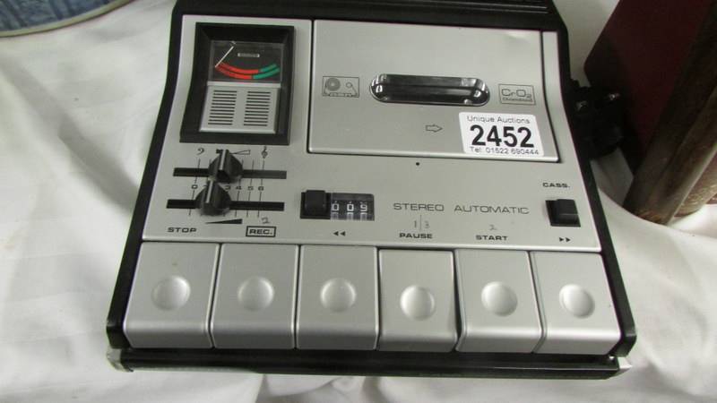 A stereo automatic cassette recorder. - Image 2 of 2