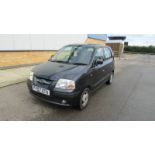 A 2007 Hyundai Amica CDX 1100 cc petrol car, 47861 miles, service history and recent cambelt,