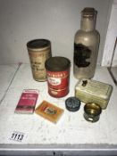 A quantity of vintage Parkinsons sweet tins,