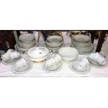 A large quantity of Crown Ming dinner ware and some similar pieces