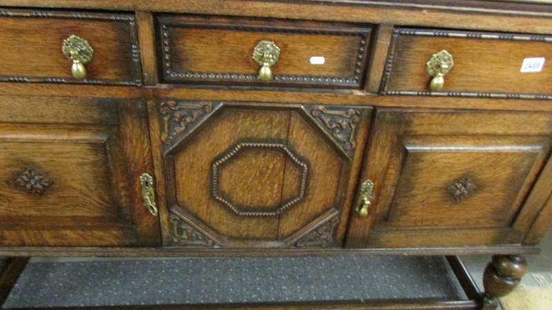 A good oak sideboard. (Collect only). - Image 2 of 2