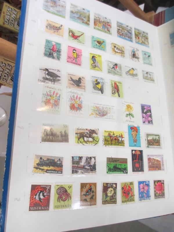 Six albums of commonwealth stamps. - Image 7 of 13