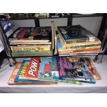 Quantity of vintage and rare children's annuals including Starsky and Hutch,