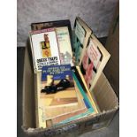 A collection of antique related books and chess related books/catalogues etc