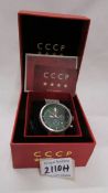 An as new CCCp 1980 gent's wrist watch.